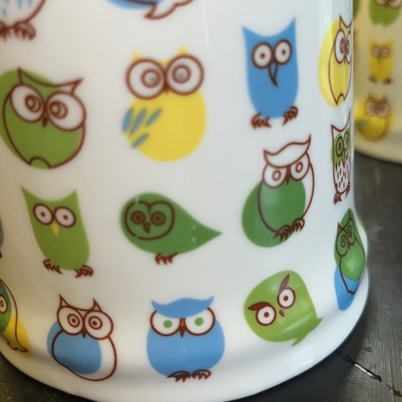 Gracie China owl mug by Coastline Imports 14 oz. Dishwasher & microwave safe - Picture 2 of 7